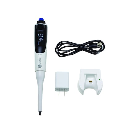 United Scientific Jupiter Electronic Pipette 30 - 300 uL UNEPV0300-P